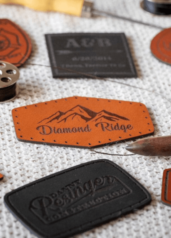 Leather label example 2